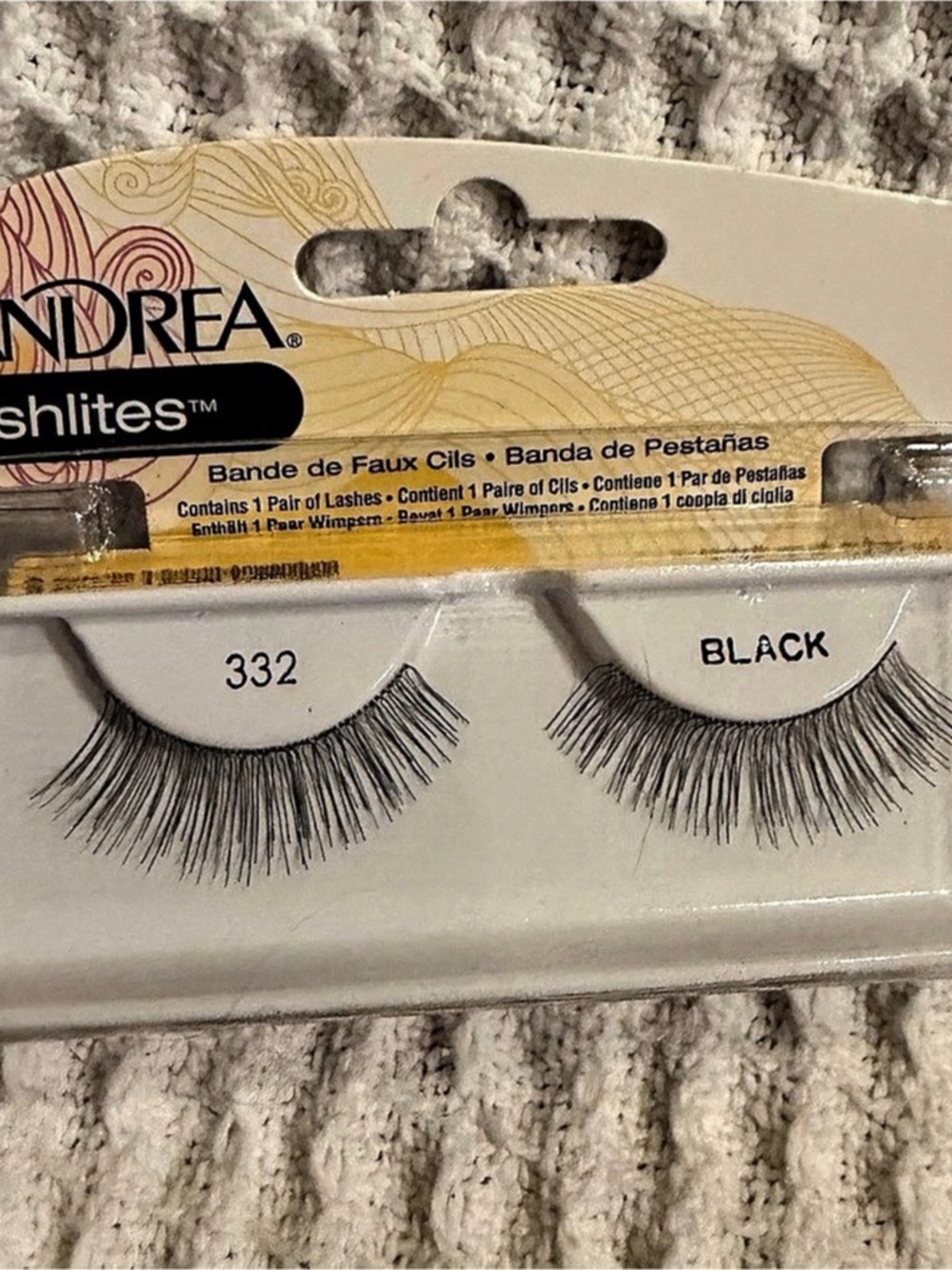 Andrea lashlites 332 Black False Eyelashes